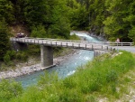 Jarn tn v Korutanech - rafting na Mllu, Gailu, a Lieseru, Jarn slunko nm doplo dostatek vody. Pedevm hlubok dol a peeje Gailu vechny doslova uchvtily. - fotografie 98