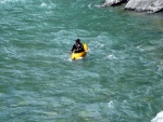 Jarn tn v Korutanech - rafting na Mllu, Gailu, a Lieseru, Jarn slunko nm doplo dostatek vody. Pedevm hlubok dol a peeje Gailu vechny doslova uchvtily. - fotografie 99