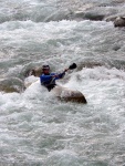 Jarn tn v Korutanech - rafting na Mllu, Gailu, a Lieseru, Jarn slunko nm doplo dostatek vody. Pedevm hlubok dol a peeje Gailu vechny doslova uchvtily. - fotografie 107