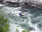 Jarn tn v Korutanech - rafting na Mllu, Gailu, a Lieseru, Jarn slunko nm doplo dostatek vody. Pedevm hlubok dol a peeje Gailu vechny doslova uchvtily. - fotografie 108