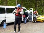 Jarn tn v Korutanech - rafting na Mllu, Gailu, a Lieseru, Jarn slunko nm doplo dostatek vody. Pedevm hlubok dol a peeje Gailu vechny doslova uchvtily. - fotografie 126