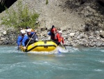 Jarn tn v Korutanech - rafting na Mllu, Gailu, a Lieseru, Jarn slunko nm doplo dostatek vody. Pedevm hlubok dol a peeje Gailu vechny doslova uchvtily. - fotografie 129