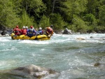 Jarn tn v Korutanech - rafting na Mllu, Gailu, a Lieseru, Jarn slunko nm doplo dostatek vody. Pedevm hlubok dol a peeje Gailu vechny doslova uchvtily. - fotografie 131