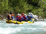 Jarn tn v Korutanech - rafting na Mllu, Gailu, a Lieseru, Jarn slunko nm doplo dostatek vody. Pedevm hlubok dol a peeje Gailu vechny doslova uchvtily. - fotografie 132