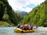 Jarn tn v Korutanech - rafting na Mllu, Gailu, a Lieseru, Jarn slunko nm doplo dostatek vody. Pedevm hlubok dol a peeje Gailu vechny doslova uchvtily. - fotografie 139