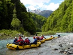 Jarn tn v Korutanech - rafting na Mllu, Gailu, a Lieseru, Jarn slunko nm doplo dostatek vody. Pedevm hlubok dol a peeje Gailu vechny doslova uchvtily. - fotografie 141