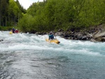 Jarn tn v Korutanech - rafting na Mllu, Gailu, a Lieseru, Jarn slunko nm doplo dostatek vody. Pedevm hlubok dol a peeje Gailu vechny doslova uchvtily. - fotografie 143