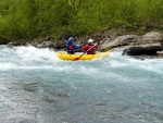 Jarn tn v Korutanech - rafting na Mllu, Gailu, a Lieseru, Jarn slunko nm doplo dostatek vody. Pedevm hlubok dol a peeje Gailu vechny doslova uchvtily. - fotografie 144