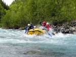 Jarn tn v Korutanech - rafting na Mllu, Gailu, a Lieseru, Jarn slunko nm doplo dostatek vody. Pedevm hlubok dol a peeje Gailu vechny doslova uchvtily. - fotografie 147