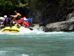 Jarn tn v Korutanech - rafting na Mllu, Gailu, a Lieseru, Jarn slunko nm doplo dostatek vody. Pedevm hlubok dol a peeje Gailu vechny doslova uchvtily. - fotografie 165