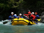 Jarn tn v Korutanech - rafting na Mllu, Gailu, a Lieseru, Jarn slunko nm doplo dostatek vody. Pedevm hlubok dol a peeje Gailu vechny doslova uchvtily. - fotografie 166