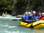 Jarn tn v Korutanech - rafting na Mllu, Gailu, a Lieseru, Jarn slunko nm doplo dostatek vody. Pedevm hlubok dol a peeje Gailu vechny doslova uchvtily. - fotografie 167