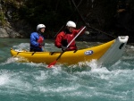 Jarn tn v Korutanech - rafting na Mllu, Gailu, a Lieseru, Jarn slunko nm doplo dostatek vody. Pedevm hlubok dol a peeje Gailu vechny doslova uchvtily. - fotografie 169