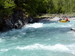 Jarn tn v Korutanech - rafting na Mllu, Gailu, a Lieseru, Jarn slunko nm doplo dostatek vody. Pedevm hlubok dol a peeje Gailu vechny doslova uchvtily. - fotografie 171