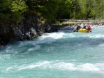 Jarn tn v Korutanech - rafting na Mllu, Gailu, a Lieseru, Jarn slunko nm doplo dostatek vody. Pedevm hlubok dol a peeje Gailu vechny doslova uchvtily. - fotografie 173