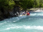 Jarn tn v Korutanech - rafting na Mllu, Gailu, a Lieseru, Jarn slunko nm doplo dostatek vody. Pedevm hlubok dol a peeje Gailu vechny doslova uchvtily. - fotografie 174