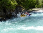 Jarn tn v Korutanech - rafting na Mllu, Gailu, a Lieseru, Jarn slunko nm doplo dostatek vody. Pedevm hlubok dol a peeje Gailu vechny doslova uchvtily. - fotografie 175