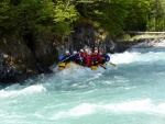 Jarn tn v Korutanech - rafting na Mllu, Gailu, a Lieseru, Jarn slunko nm doplo dostatek vody. Pedevm hlubok dol a peeje Gailu vechny doslova uchvtily. - fotografie 177