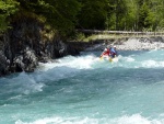 Jarn tn v Korutanech - rafting na Mllu, Gailu, a Lieseru, Jarn slunko nm doplo dostatek vody. Pedevm hlubok dol a peeje Gailu vechny doslova uchvtily. - fotografie 180