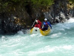 Jarn tn v Korutanech - rafting na Mllu, Gailu, a Lieseru, Jarn slunko nm doplo dostatek vody. Pedevm hlubok dol a peeje Gailu vechny doslova uchvtily. - fotografie 185