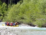 Jarn tn v Korutanech - rafting na Mllu, Gailu, a Lieseru, Jarn slunko nm doplo dostatek vody. Pedevm hlubok dol a peeje Gailu vechny doslova uchvtily. - fotografie 187