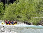 Jarn tn v Korutanech - rafting na Mllu, Gailu, a Lieseru, Jarn slunko nm doplo dostatek vody. Pedevm hlubok dol a peeje Gailu vechny doslova uchvtily. - fotografie 188