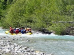 Jarn tn v Korutanech - rafting na Mllu, Gailu, a Lieseru, Jarn slunko nm doplo dostatek vody. Pedevm hlubok dol a peeje Gailu vechny doslova uchvtily. - fotografie 189