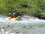 Jarn tn v Korutanech - rafting na Mllu, Gailu, a Lieseru, Jarn slunko nm doplo dostatek vody. Pedevm hlubok dol a peeje Gailu vechny doslova uchvtily. - fotografie 190