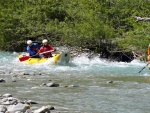 Jarn tn v Korutanech - rafting na Mllu, Gailu, a Lieseru, Jarn slunko nm doplo dostatek vody. Pedevm hlubok dol a peeje Gailu vechny doslova uchvtily. - fotografie 191