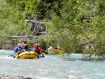 Jarn tn v Korutanech - rafting na Mllu, Gailu, a Lieseru, Jarn slunko nm doplo dostatek vody. Pedevm hlubok dol a peeje Gailu vechny doslova uchvtily. - fotografie 193