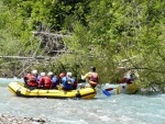 Jarn tn v Korutanech - rafting na Mllu, Gailu, a Lieseru, Jarn slunko nm doplo dostatek vody. Pedevm hlubok dol a peeje Gailu vechny doslova uchvtily. - fotografie 197