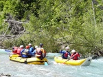 Jarn tn v Korutanech - rafting na Mllu, Gailu, a Lieseru, Jarn slunko nm doplo dostatek vody. Pedevm hlubok dol a peeje Gailu vechny doslova uchvtily. - fotografie 198