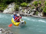 Jarn tn v Korutanech - rafting na Mllu, Gailu, a Lieseru, Jarn slunko nm doplo dostatek vody. Pedevm hlubok dol a peeje Gailu vechny doslova uchvtily. - fotografie 201