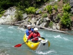 Jarn tn v Korutanech - rafting na Mllu, Gailu, a Lieseru, Jarn slunko nm doplo dostatek vody. Pedevm hlubok dol a peeje Gailu vechny doslova uchvtily. - fotografie 202