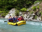 Jarn tn v Korutanech - rafting na Mllu, Gailu, a Lieseru, Jarn slunko nm doplo dostatek vody. Pedevm hlubok dol a peeje Gailu vechny doslova uchvtily. - fotografie 203