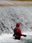 Jarn tn v Korutanech - rafting na Mllu, Gailu, a Lieseru, Jarn slunko nm doplo dostatek vody. Pedevm hlubok dol a peeje Gailu vechny doslova uchvtily. - fotografie 211