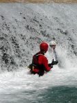 Jarn tn v Korutanech - rafting na Mllu, Gailu, a Lieseru, Jarn slunko nm doplo dostatek vody. Pedevm hlubok dol a peeje Gailu vechny doslova uchvtily. - fotografie 212