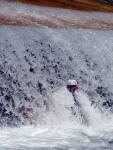 Jarn tn v Korutanech - rafting na Mllu, Gailu, a Lieseru, Jarn slunko nm doplo dostatek vody. Pedevm hlubok dol a peeje Gailu vechny doslova uchvtily. - fotografie 213