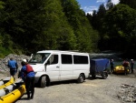 Jarn tn v Korutanech - rafting na Mllu, Gailu, a Lieseru, Jarn slunko nm doplo dostatek vody. Pedevm hlubok dol a peeje Gailu vechny doslova uchvtily. - fotografie 232