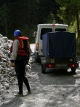 Jarn tn v Korutanech - rafting na Mllu, Gailu, a Lieseru, Jarn slunko nm doplo dostatek vody. Pedevm hlubok dol a peeje Gailu vechny doslova uchvtily. - fotografie 238