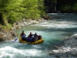 Jarn tn v Korutanech - rafting na Mllu, Gailu, a Lieseru, Jarn slunko nm doplo dostatek vody. Pedevm hlubok dol a peeje Gailu vechny doslova uchvtily. - fotografie 242