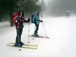 SKIALPINISTICK VKEND V KRKONOCH, Poas provilo vechny astnky a jejich odolnost, a to nejen materily pouit na obleen, ale i fyziku, psychickou kondici a vytrvalost. Pardn a nron akce, kter probhla za extrmnch pod - fotografie 15