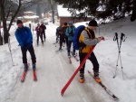 SKIALPINISTICK VKEND V KRKONOCH, Poas provilo vechny astnky a jejich odolnost, a to nejen materily pouit na obleen, ale i fyziku, psychickou kondici a vytrvalost. Pardn a nron akce, kter probhla za extrmnch pod - fotografie 18