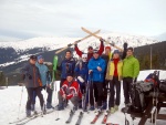 SKIALPINISTICK VKEND V KRKONOCH, Poas provilo vechny astnky a jejich odolnost, a to nejen materily pouit na obleen, ale i fyziku, psychickou kondici a vytrvalost. Pardn a nron akce, kter probhla za extrmnch pod - fotografie 81