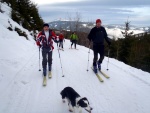 SKIALPINISTICK VKEND V KRKONOCH, Poas provilo vechny astnky a jejich odolnost, a to nejen materily pouit na obleen, ale i fyziku, psychickou kondici a vytrvalost. Pardn a nron akce, kter probhla za extrmnch pod - fotografie 95