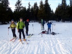 SKIALPINISTICK VKEND V KRKONOCH, Poas provilo vechny astnky a jejich odolnost, a to nejen materily pouit na obleen, ale i fyziku, psychickou kondici a vytrvalost. Pardn a nron akce, kter probhla za extrmnch pod - fotografie 100