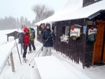 ZKLADN KURZ SKIALPINISMU, Dky pardnmu nstupu zimy, byl prvn kurz na sezony skvl, k emu tak pispli vichni astnci. - fotografie 9