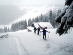 ZKLADN KURZ SKIALPINISMU, Dky pardnmu nstupu zimy, byl prvn kurz na sezony skvl, k emu tak pispli vichni astnci. - fotografie 12