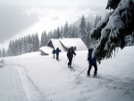 ZKLADN KURZ SKIALPINISMU, Dky pardnmu nstupu zimy, byl prvn kurz na sezony skvl, k emu tak pispli vichni astnci. - fotografie 14