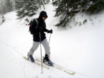 ZKLADN KURZ SKIALPINISMU, Dky pardnmu nstupu zimy, byl prvn kurz na sezony skvl, k emu tak pispli vichni astnci. - fotografie 17